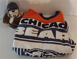 Vtg. Nike Chicago Bears NFL Sweatshirt (Size L) &