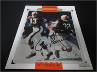 JIM BROWN SIGNED PROMO ITEM WITH COA