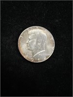 1964 Kennedy Half Dollar with Toning