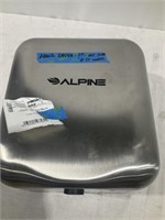 Alpine direct wire wall mount hand dryer untested