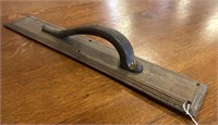 Vintage Brass & Iron Door Pull 24”x4”