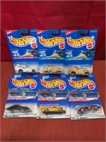 Six NIB sealed HotWheels