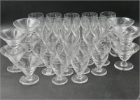 Very Large Lot of Glass Stemware