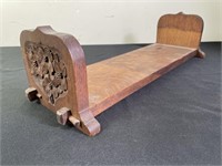 Hand Carved Oak Book Stand