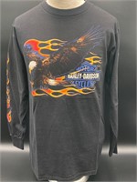 Harley-Davidson Flaming Eagle Long Sleeve Shirt