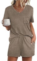 New, Size S Women's Short Sleeve Pajama Sets with