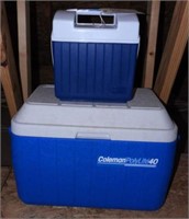 Lot #2147 - Coleman Cooler and Lunch Cooler