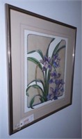 Lot #2150 - Framed floral print 38” x 32”