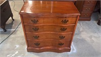 Mahogany Bachelor's Chest w/ Pull Out Board