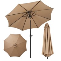 NEWBULIG 9FT Outdoor Patio Umbrella with Push Butt