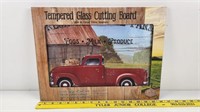 New Tempered Glass Cutting Board 12" x 16"