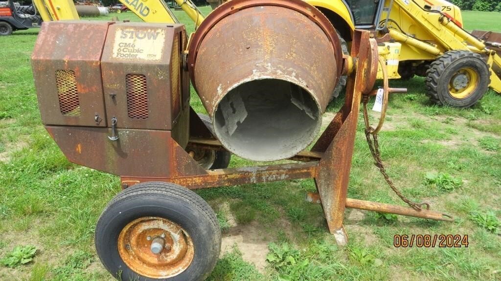 Stow Cement Mixer With Honda Engine