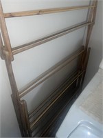 Large wooden drying rack