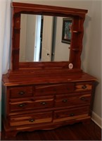 Cedar Dresser w/ Mirror