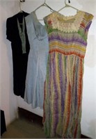 Vintage dresses and material