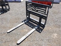 48" Skid Steer Fork Attachment