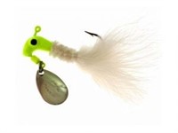 Blakemore Marabou Chartreuse & White 1/8oz Lure