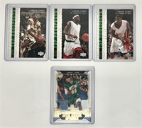 Lot of 4, LeBron James RC’s 2003 TOP PROSPECTS.