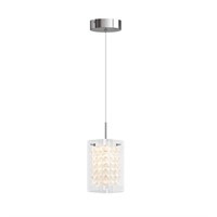 Artika Crystal Cube 5.5-Watt 1 Light Chrome Modern