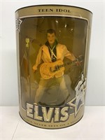 Teen Idol Elvis Doll, has crack in plastic