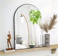 HARRITPURE 20"x30" Arched Mirror - Wall-Mounted Mi