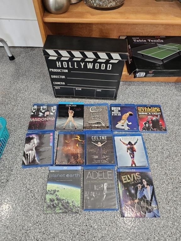 Musician Blu-Rays & Hollywood Tin