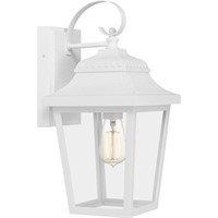 Ashley 1-Bulb Wall Lantern in White