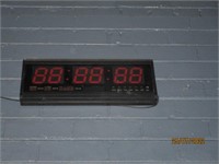 Digital electronic time clock
