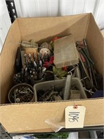 Box Tools, bits, springs and more