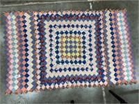 Handmade baby quilt