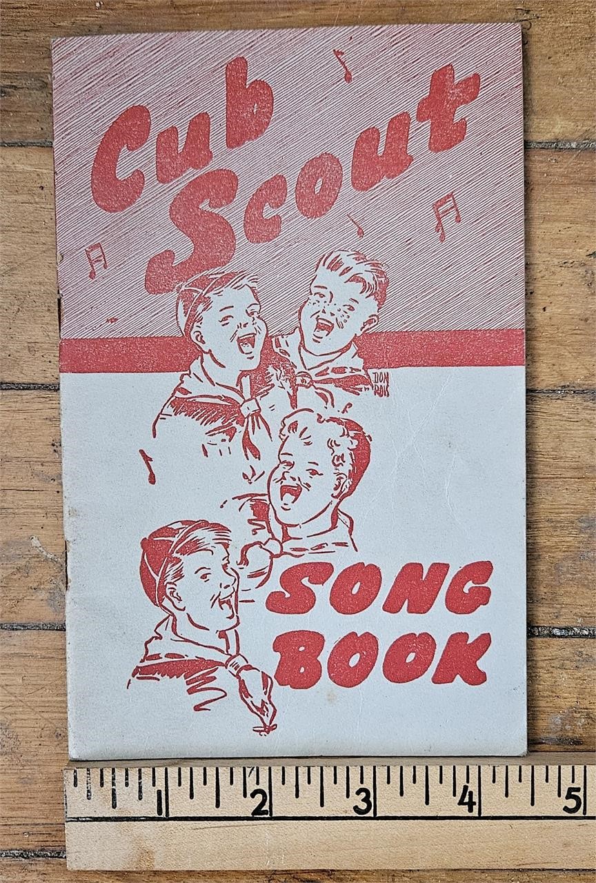 Vintage Cub Scout Song Book