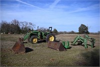 John Deere 2755 Tractor W/245 Loader & Attachments