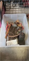 Box Of Assorted Tools & More