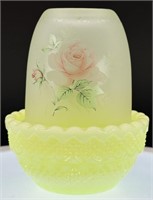 Mosser Hp Custard Pink Rose Fairy Lamp Uv