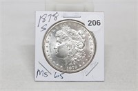 1878S MS65 Morgan Silver Dollar