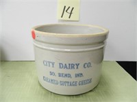 City Dairy Co. 5 LB. Adv. Butter Crock