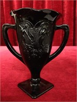 Vintage Black Amethyst Vase