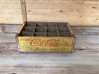 Coca Cola wooden crate