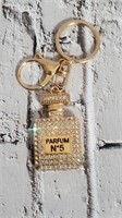 *NEW* PERFUME BOTTLE KEYCHAIN--RETAIL $9.99