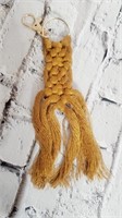 *NEW*--MACRAME KEYCHAIN--RETAIL $10