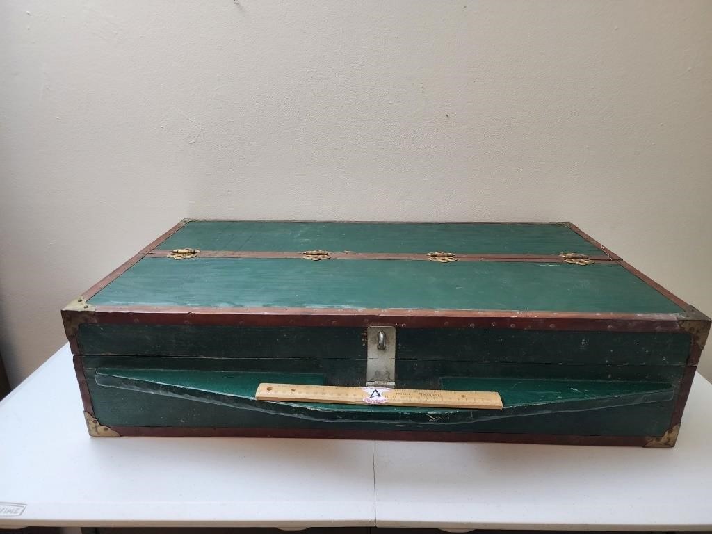 Wooden Travel/Working Trunk