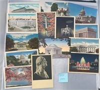 14 Washington DC Vintage Postcards Ephemera