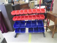 Large Hardware/Misc Multi-Bin Storage Rack -