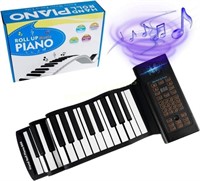 88 Keys Portable Hand Roll Foldable Piano