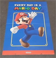 Large Nintendo Mario Store Display Poster