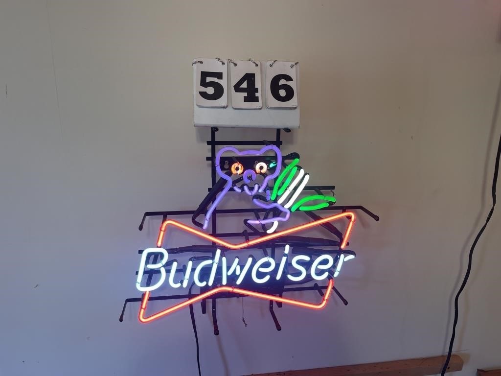 Budweiser Wall Light