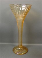 Diamond Marigold Adams Rib Ftd Flared Vase