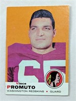 1969 Topps Vince Promuto Redskins Card #92