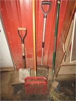 duraforks,hoe & shovel