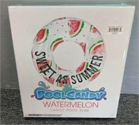 Watermelon Print Sweet as Summer Pool Tube - 42''